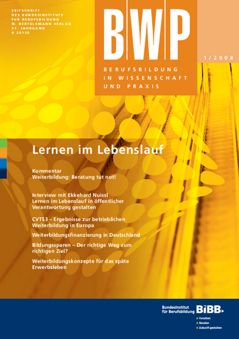 Coverbild: BWP 1/2008