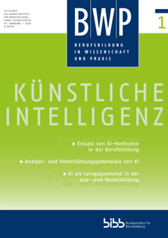 Coverbild: Artificial intelligence in vocational education and training