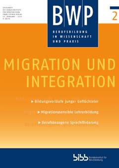 Coverbild: Education and training histories and transitions of young refugees in Germany
