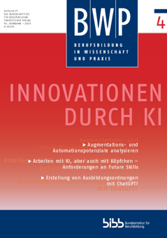 Coverbild: Technologischer Wandel und Qualifikationsforschung