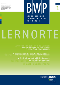 Coverbild: Vocational Education & Training 4.0