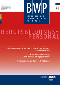 Coverbild: Internationalisation as a challenge for vocational education and training in Germany
