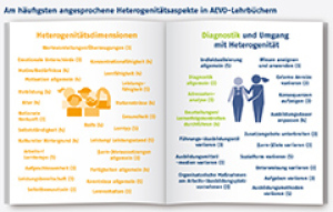 Am häufigsten angesprochene Heterogenitätsaspekte in AEVO-Lehrbüchern