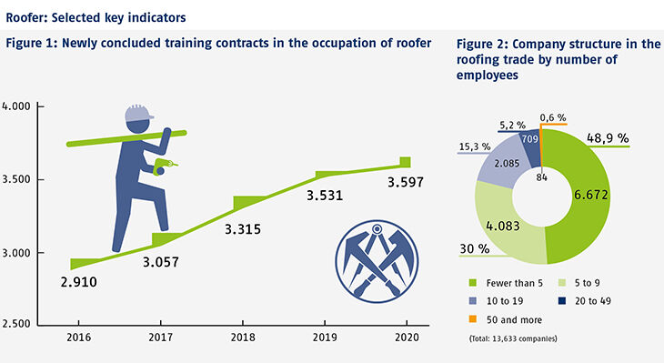 Roofer: Selected key indicators