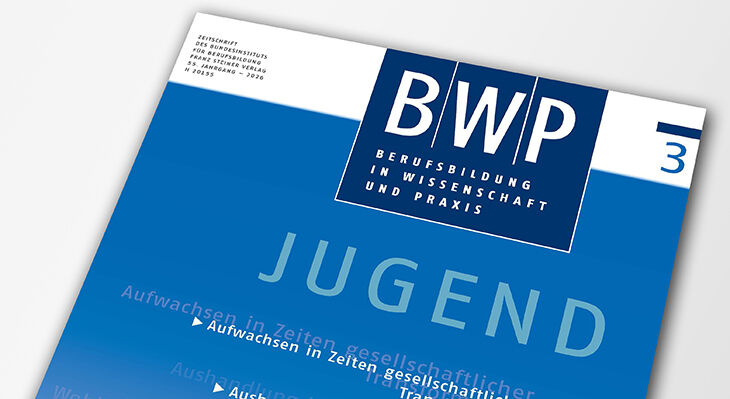 Darstellung der neuen BWP-Ausgabe Jugend in liegender Form